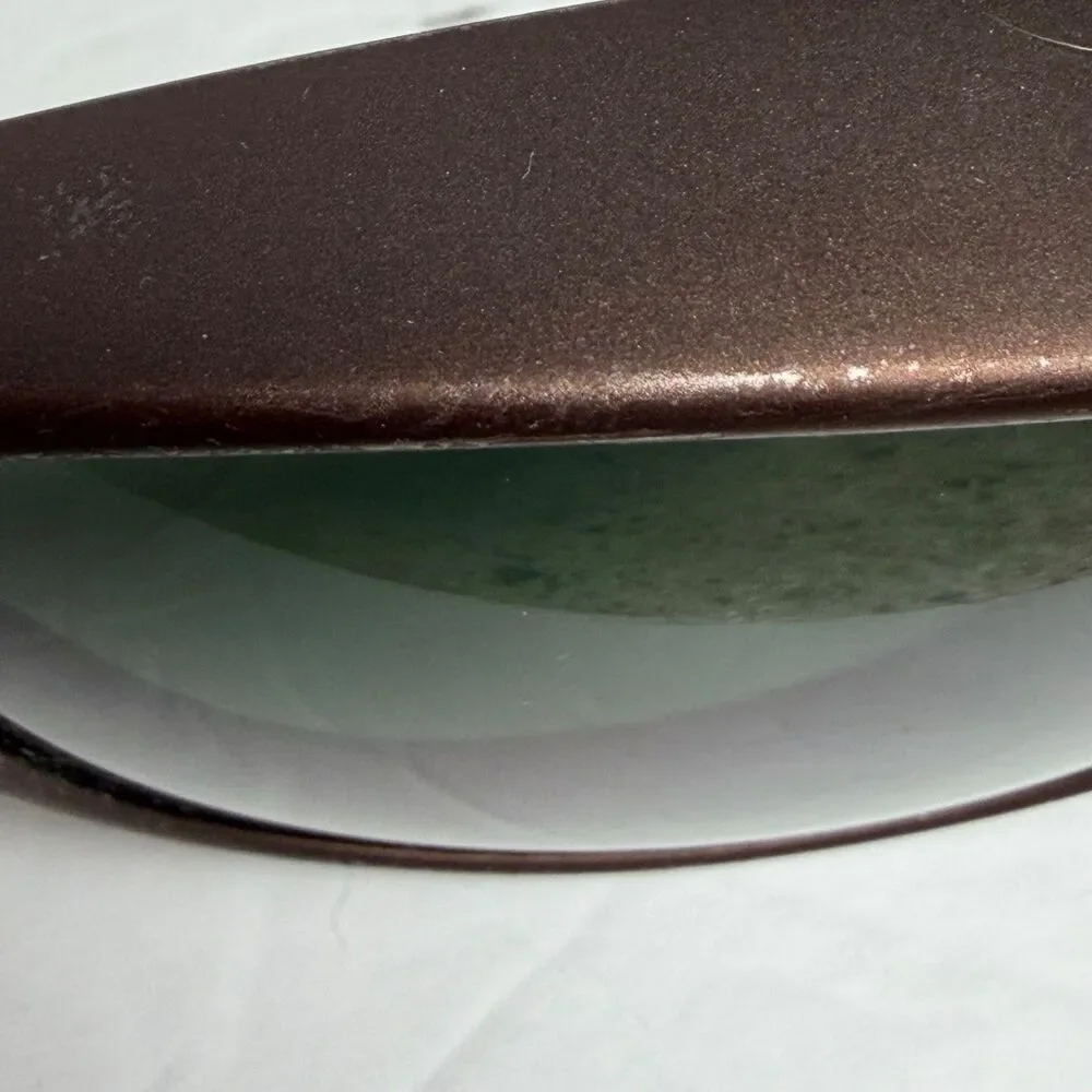 Cocoon C305G Pilot OverX Fit Over Sunglasses Green Lens Copper Frame w Case